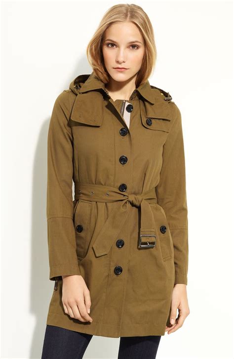 nordstrom burberry raincoat|burberry brit coat nordstrom.